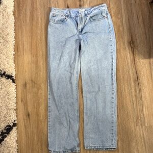 Levi’s, low pro straight, Classic Light Blue Denim Jeans